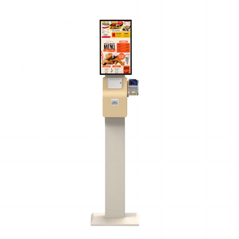 Best Standing Computer Kiosk Retail Supermarket Self service Ordering wholesale