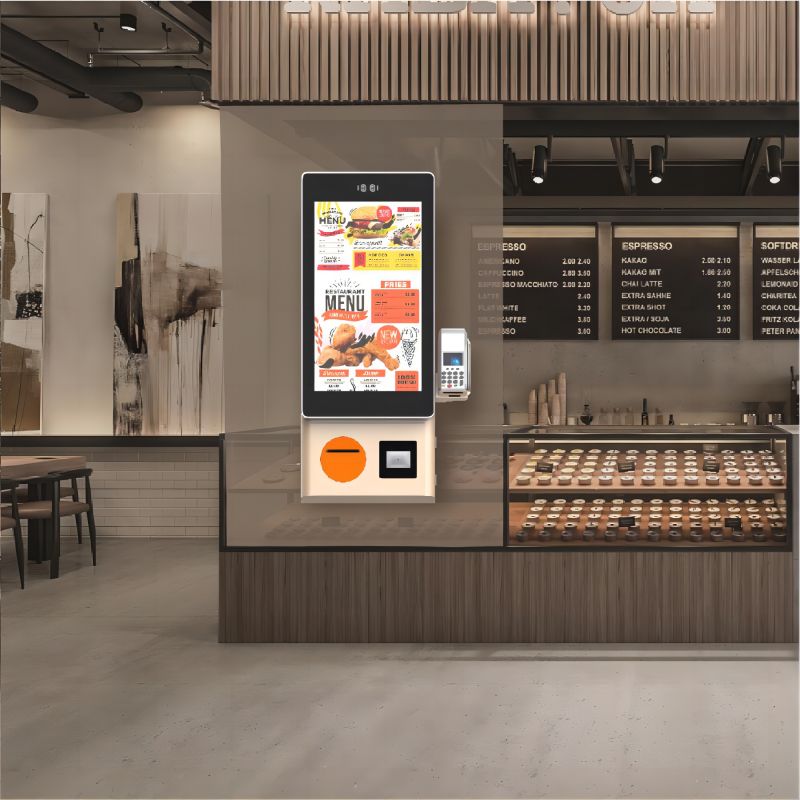 Best Display Kiosk Wall Mounted Touch Screen Pos Service Self Ordering wholesale
