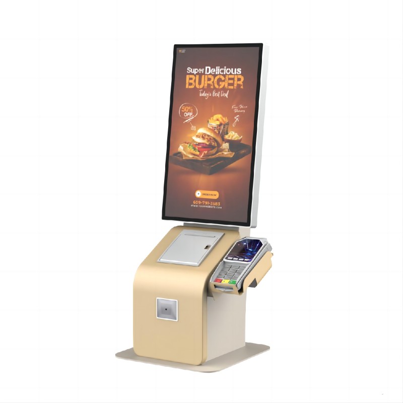 Best Kiosk Touch Monitor Retail Self-service desktop single screen Ordering Cash Register wholesale
