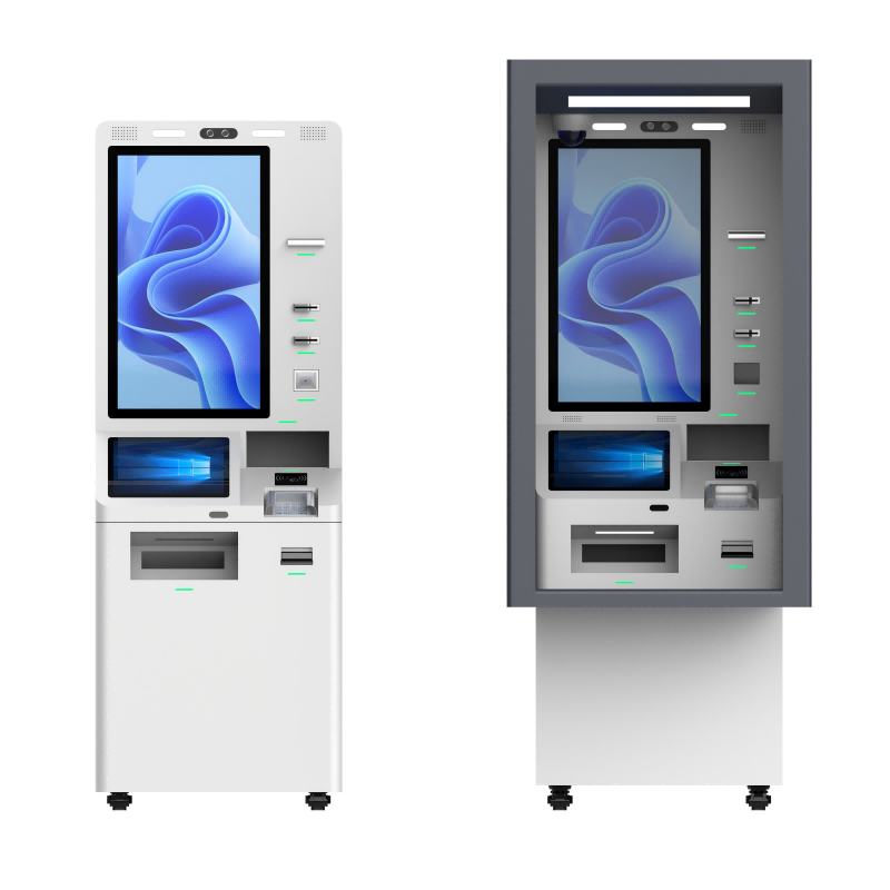Best Atm Kiosk Machine Self Service Ticket Vending Kiosk Machine With Cash Acceptor And Thermal Printer wholesale