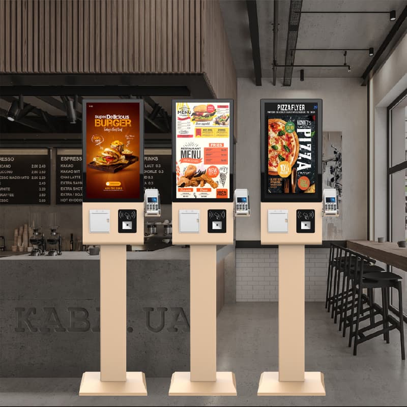 Sizes of Touch Screen Kiosk at LKS